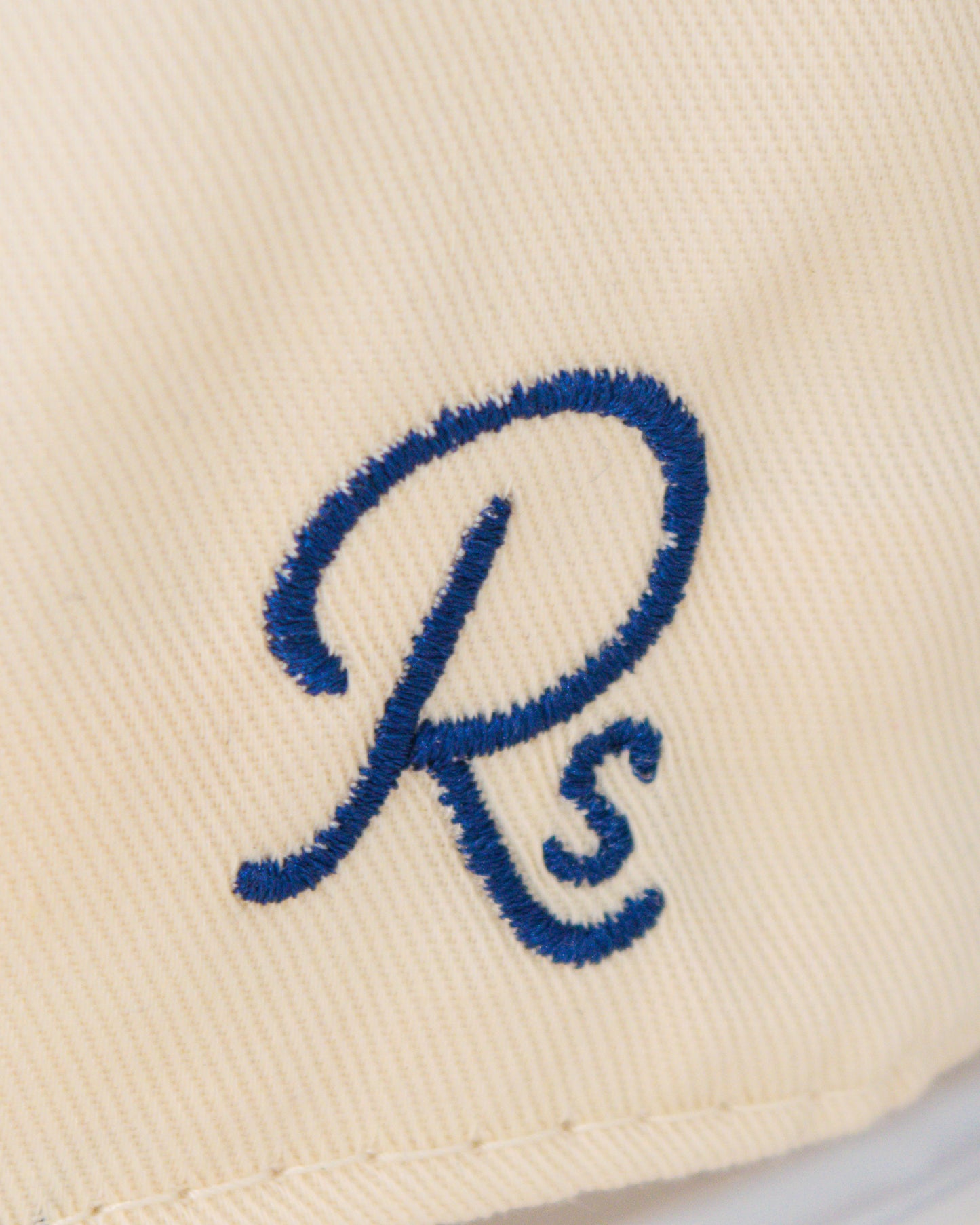Roost Supply Creme & Navy Rooster Hat