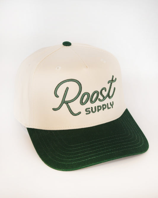 Roost Supply Green Logo Hat